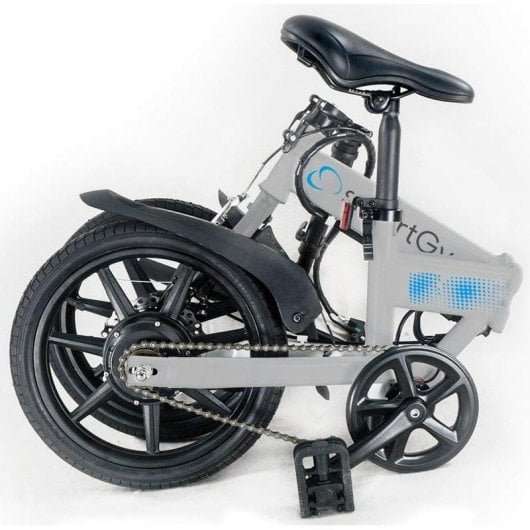 SmartGyro Ebike Bicicleta Eléctrica Plata