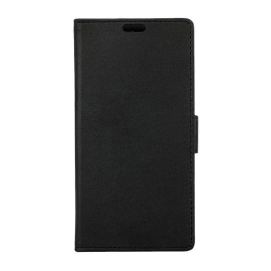 German Tech Funda Libro Negra para Motorola Moto E5 Plus