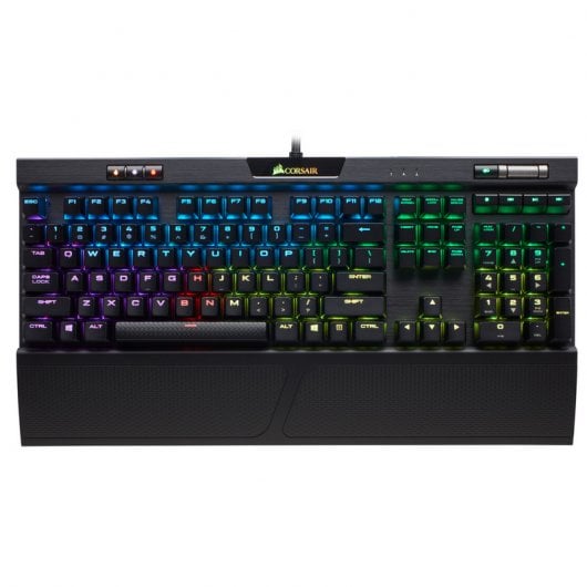 Corsair K70 RGB MK.2 Teclado Mecánico Gaming Retroiluminado Cherry MX Brown Negro