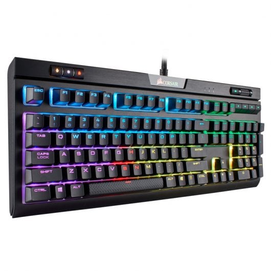 Corsair Strafe RGB MK.2 Teclado Mecánico Gaming Retroiluminado Cherry MX Silent Negro