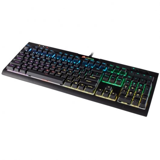 Corsair Strafe RGB MK.2 Teclado Mecánico Gaming Retroiluminado Cherry MX Silent Negro