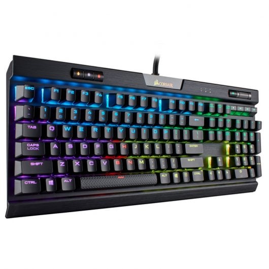Corsair K70 RGB MK.2 RapidFire Teclado Mecánico Gaming Retroiluminado Cherry MX Speed Negro
