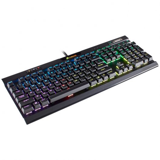 Corsair K70 RGB MK.2 RapidFire Teclado Mecánico Gaming Retroiluminado Cherry MX Speed Negro