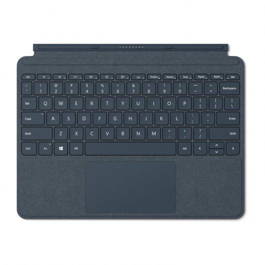 Microsoft Surface Go Alcantara Type Cover Azul Cobalto