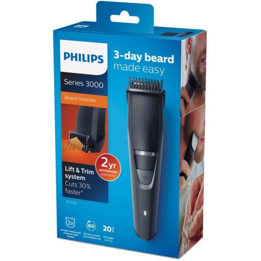 Philips BT3226/14 BeardTrimmer Series 3000 Barbero