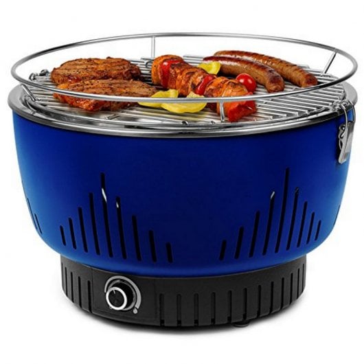 Medion MD17700 Parrilla de Carbón con Ventilación Activa Azul