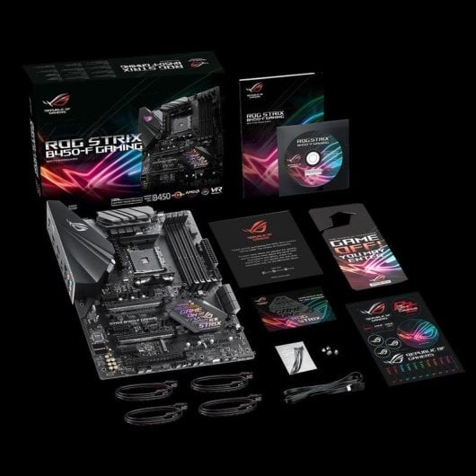 Motherboard ASUS ROG STRIX B450-F GAMING B450 AM4 DDR4 ATX SupremeFX RGB