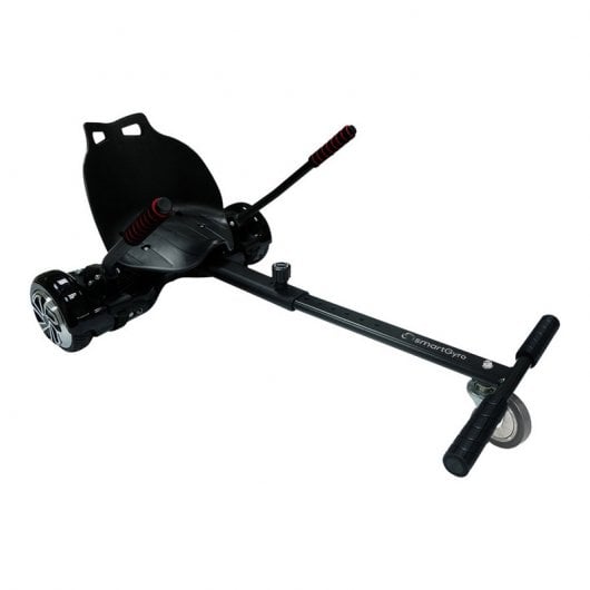 SmartGyro Go-Kart Pack X1s Hoverboard Vermelha + Go-Kart Pro Cadeira para Hoverboard Preta