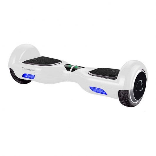 SmartGyro Go-Kart Pack X1s Hoverboard Blanco + Go-Kart Pro Silla para Hoverboard Negra