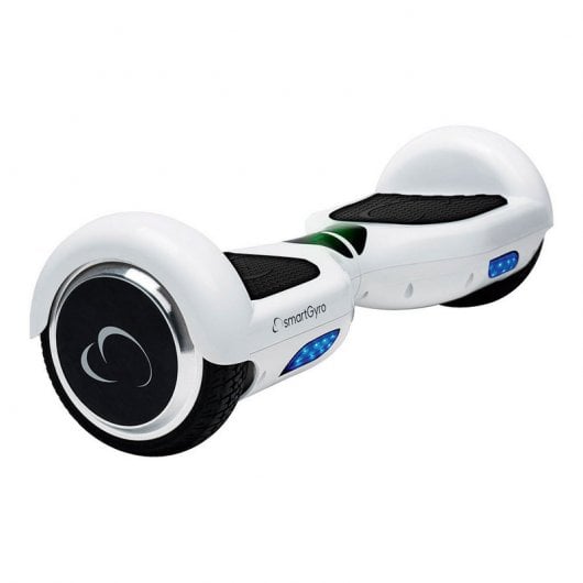 SmartGyro Go-Kart Pack X1s Hoverboard Blanco + Go-Kart Pro Silla para Hoverboard Negra