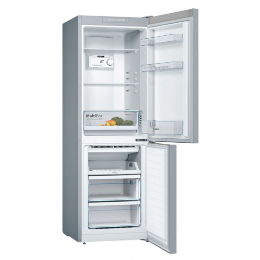 Bosch Serie 2 KGN33NL3A Frigorífico Combi Acero A++ Inoxidable