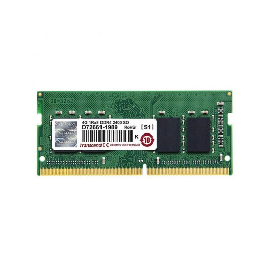 Transcend JetRam SODIMM DDR4 2400 4GB CL17