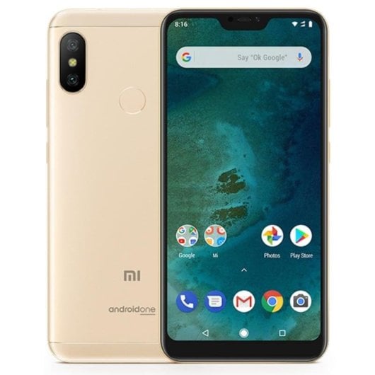 Xiaomi Mi A2 Lite 4G 3GB 32GB 5.84" Dorado