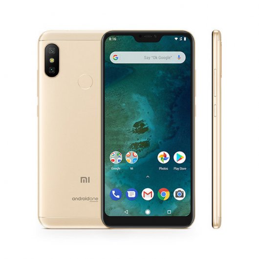 Xiaomi Mi A2 Lite 3/32GB 4G Dual Sim Dorado Libre