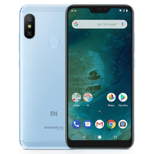 Xiaomi Mi A2 Lite 4G 4GB 64GB 5.84" Azul