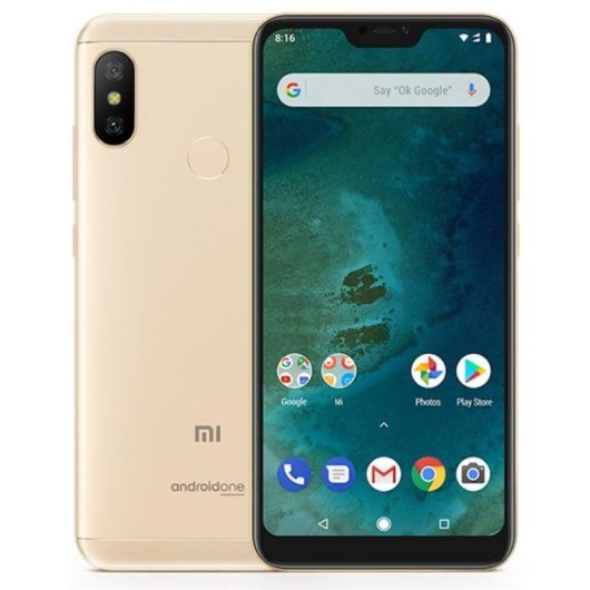 Xiaomi Mi A2 Lite 4G 4GB 64GB 5.84" Dorado