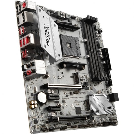 MSI B450M Mortar Titanium