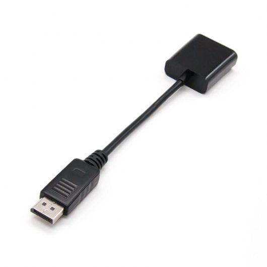 Nanocable Conversor DisplayPort a sVGA Negro 15 cm