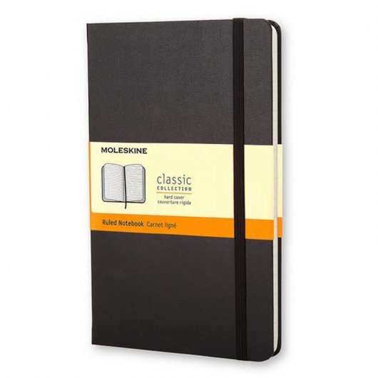 Moleskine Classic A5 Cuaderno 240 Hojas Negro