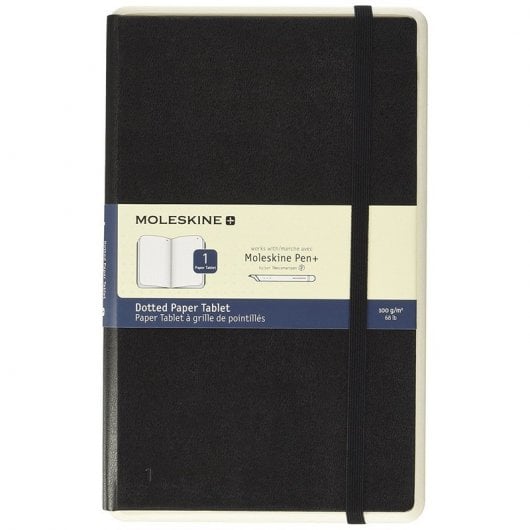 Moleskine Paper Tablet Cuaderno para Bolígrafo Digital 176 hojas Negro