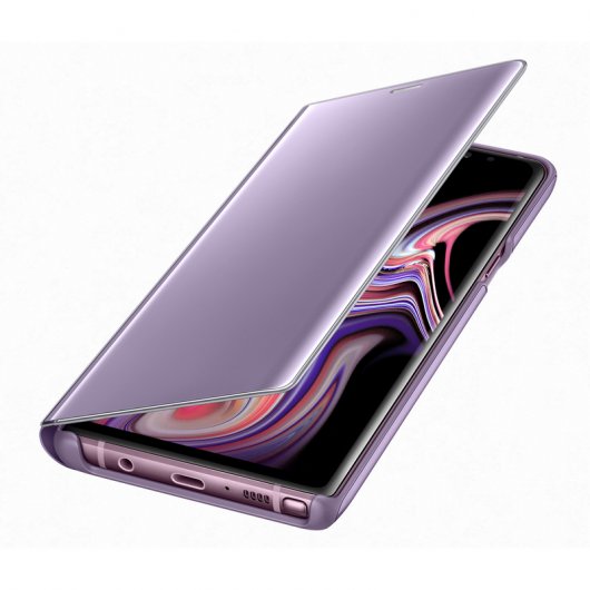 Samsung Clear View Standing Funda Lavanda para Galaxy Note 9