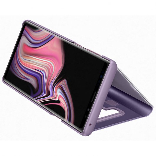 Samsung Clear View Standing Funda Lavanda para Galaxy Note 9