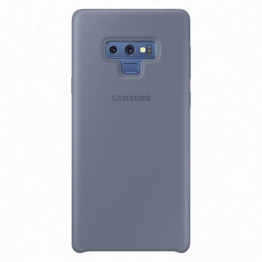 Samsung Silicone Cover Funda Azul para Galaxy Note 9