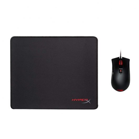 HyperX Pulsefire FPS & FURY S Bundle Alfombrilla Gaming + Ratón USB Óptico 3200DPI