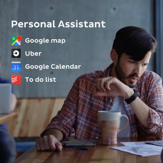 Mobvoi Ticwatch Sport 1.4" OLED GPS SmartWatch Negro