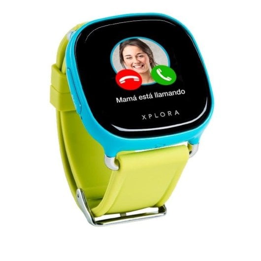 Xplora Kids SmartWatch GPS aGPS WiFi GSM 1,3" LCD Vert Étanche IPX4