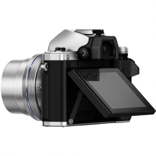 Olympus OM-D E-M10 Mark II Plata + 14-42 mm IIR + 40-150 mm II