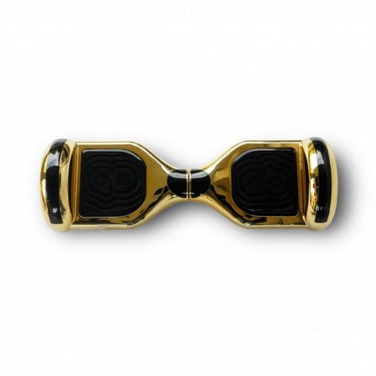 Skateflash K6 Hoverboard Bluetooth Oro Cromado + Bolsa de Transporte