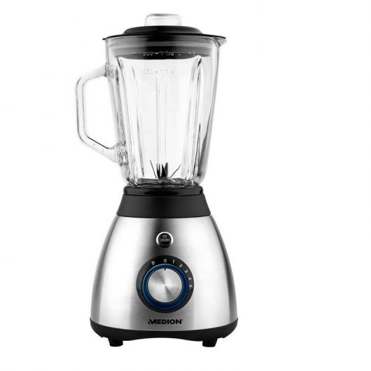 Medion MD 17977 Batidora de Vaso 600W Acero Inoxidable
