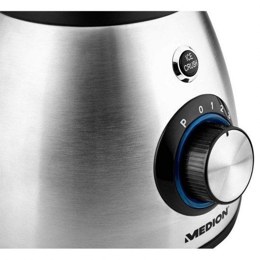 Medion MD 17977 Batidora de Vaso 600W Acero Inoxidable