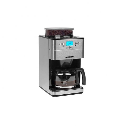 Medion MD 16893 Cafetera Eléctrica con Molinillo 1000W