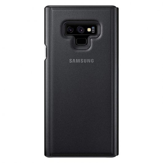 Samsung Clear View Standing Funda Negra para Galaxy Note 9