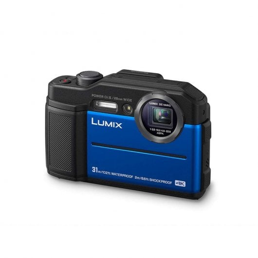 Panasonic Lumix DC-FT7 Cámara Acuática Profesional 4K Azul