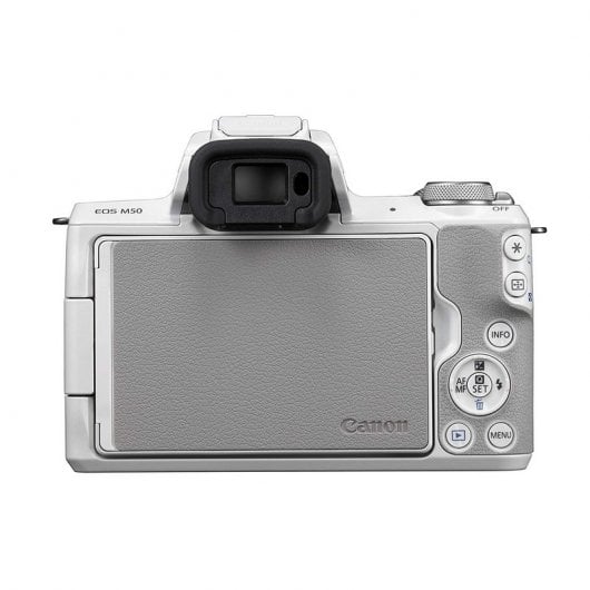 Canon EOS M50 CMOS 24.1MP 4K Wi-Fi Bluetooth Blanca + EF-M 15-45 mm