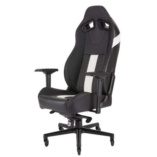 Corsair T2 Road Warrior Silla Gaming Negra/Blanca
