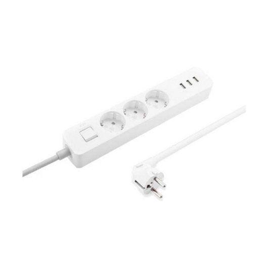 Multipresa Xiaomi Mi Power Strip 3 prese 3 USB protezione compatta interruttore