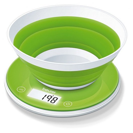 Beurer KS 45 Balanza de Cocina con Bol Plegable