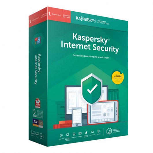 Kaspersky Internet Security 2019 1 Dispositivo 1 Ano