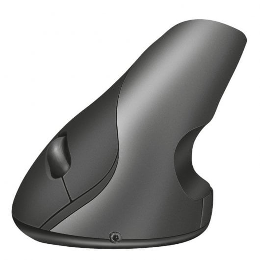 Trust Varo Ratón Ergonómico Inalámbrico Negro