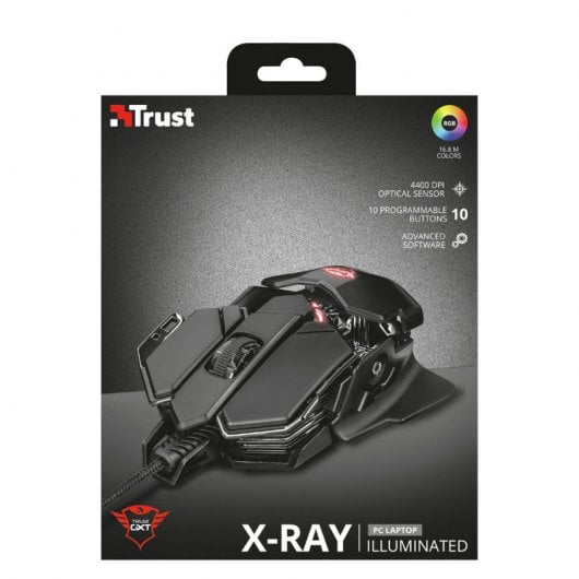 Trust GXT 138 X-Ray Ratón Gaming RGB