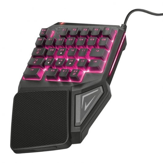 Trust GXT 888 Assa Teclado Una Mano