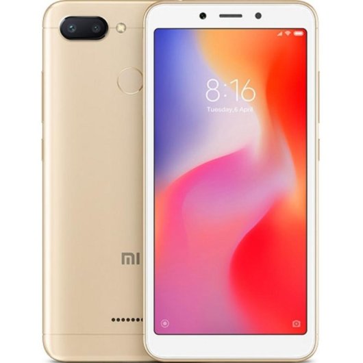 Xiaomi REDMI 6 4G 3GB 32GB 5.45" Dorado