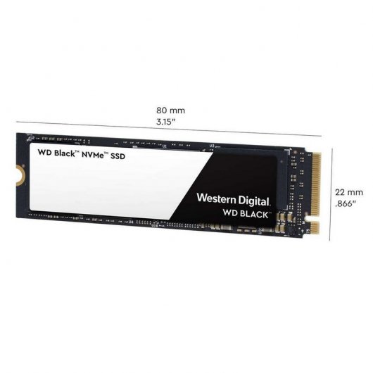 Western Digital Black NVMe 1TB M.2 PCI Express 3.0