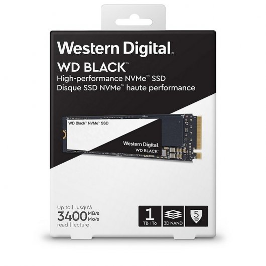 Western Digital Black NVMe 1TB M.2 PCI Express 3.0