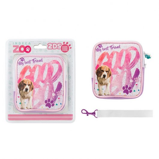 Indeca Zoo 2018 Bolsa de Transporte Nintendo 2DS
