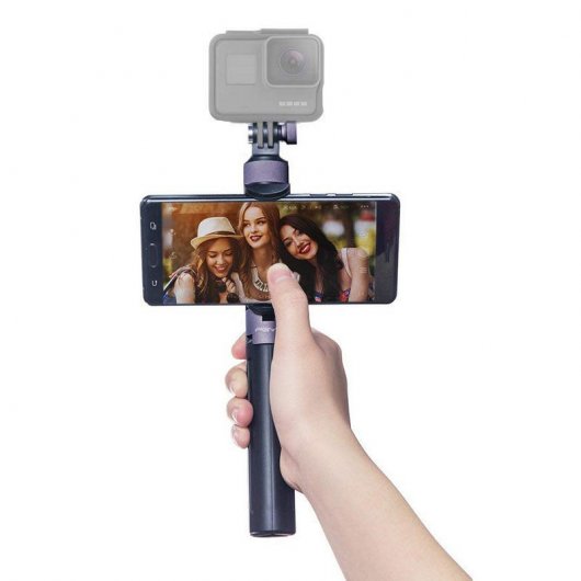 Pgytech Handle Tripod Trípode y Monomando para GoPro y Smartphones